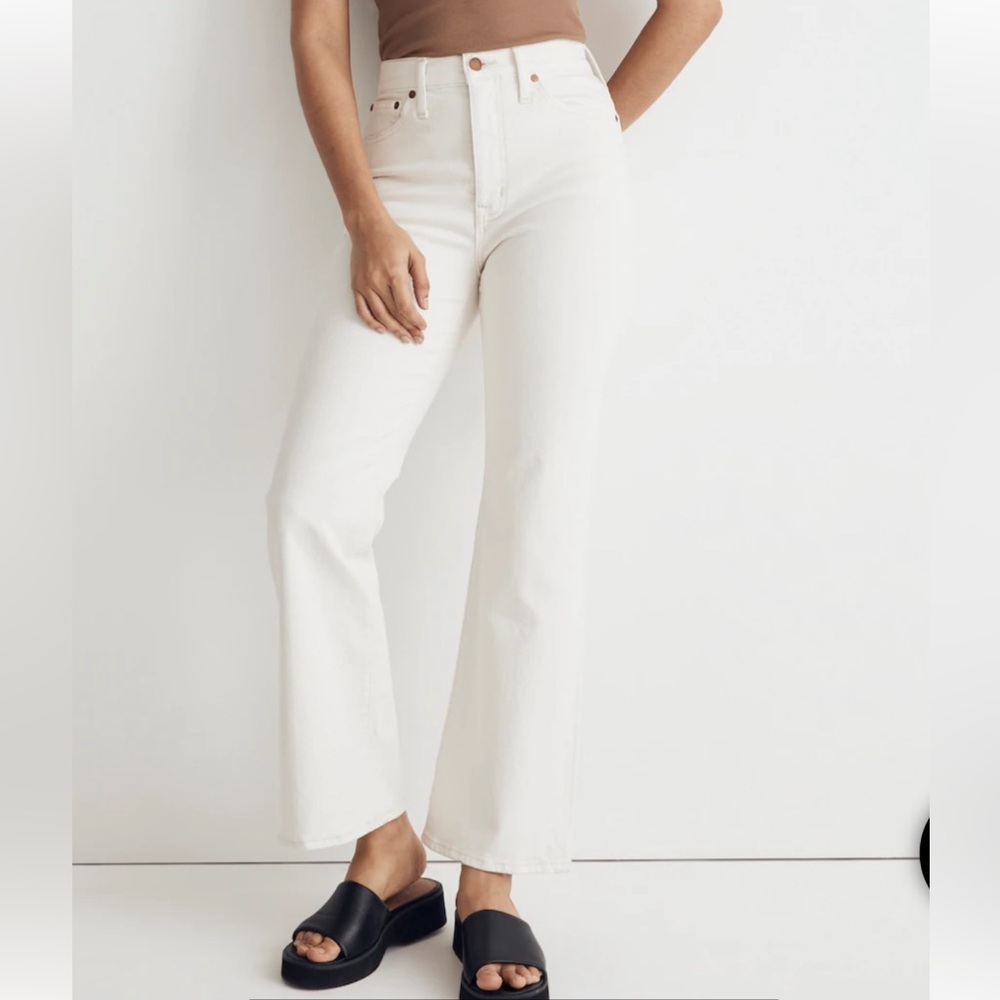 Madewell The Perfect Vintage Flare Crop Jean